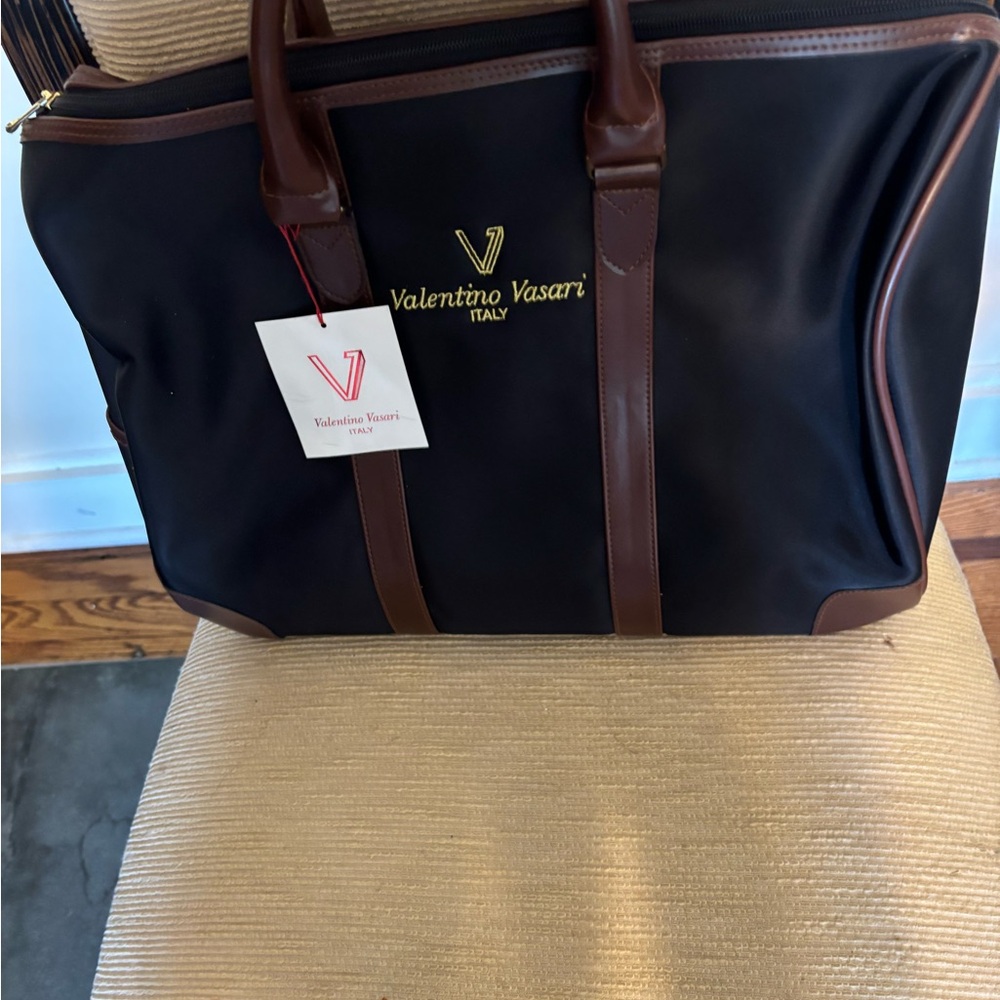 Valentino Black and Brown Men's Bag